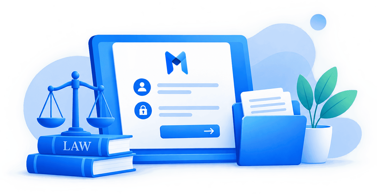 Attorney dashboard for client intake, documents, and petition-ready cases
